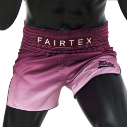 Thai šortky Fairtex BS1904 Fade - maroon