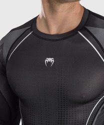 Rashguard VENUM Dl. rukáv Stealth - Black/White