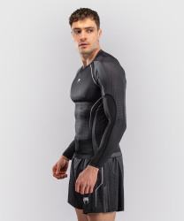 Rashguard VENUM Dl. rukáv Stealth - Black/White