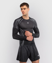 Rashguard VENUM Dl. rukáv Stealth - Black/White