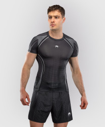 Rashguard VENUM Kr. rukáv Stealth - Black/White