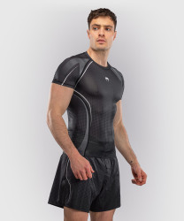 Rashguard VENUM Kr. rukáv Stealth - Black/White