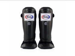Chrániče holení na thajský box Fairtex SP3 - černé