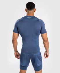Rashguard VENUM Attack Kr. rukáv - modrý
