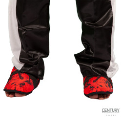 Kickbox Chrániče nohou CENTURY C-GEAR Sport Respect certifikovaná WAKO - červené