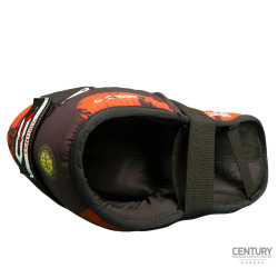 Kickbox Chrániče nohou CENTURY C-GEAR Sport Respect certifikovaná WAKO - červené