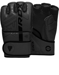 RDX MMA Rukavice F6 KARA - černo/černé