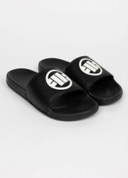 PitBull West Coast Flip Flop Logo - černé