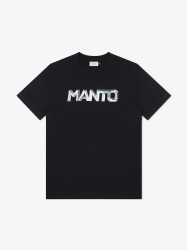 Pánské Triko Manto METAL LOGOTYPE  - černé