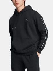 Pánská mikina UNDER ARMOUR Icon Fleece HD Taping - černá