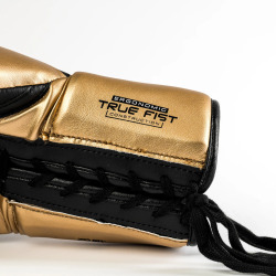 Šněrovací  Boxerské rukavice RIVAL RS100 Professional - černo/zlaté