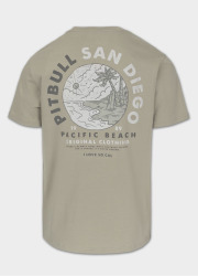 PitBull West Coast Triko PLANET SURF - grey harbour
