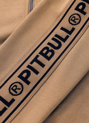 Mikina PitBull West Coast Tape Logo   - hnědá