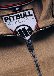 Mikina PitBull West Coast Tape Logo   - hnědá