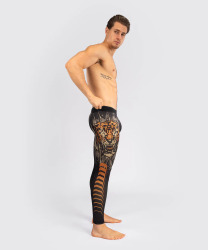Kompresní legíny Venum Tiger - černo/oranžové