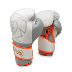 Boxerské rukavice RIVAL RS80V Impulse - White/Orange