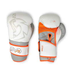 Boxerské rukavice RIVAL RS80V Impulse - White/Orange