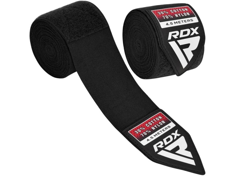 Boxerské bandáže RDX 4,5m - černé