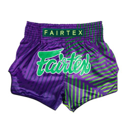 Thai šortky Fairtex BS1922 Racer - fialové