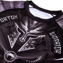 Rashguard VENUM GLADIATOR 3.0 dl. rukáv - černo/bílý