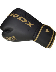 RDX Dětské Boxerské rukavice F6 Kara - černo/zlaté