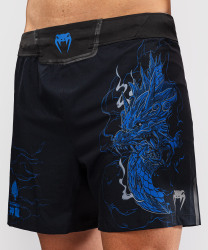 Pánské fight šortky VENUM Thunder Dragon - černo/modré