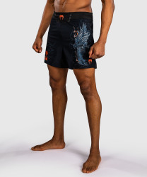 Pánské fight šortky VENUM Thunder Dragon - Black/Grey/Copper