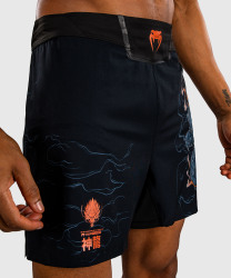 Pánské fight šortky VENUM Thunder Dragon - Black/Grey/Copper