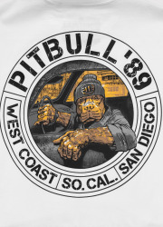 PitBull West Coast Triko DRIVING - bílé