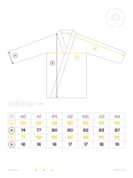 Kimono na BJJ MANTO SOCIETY  - černé