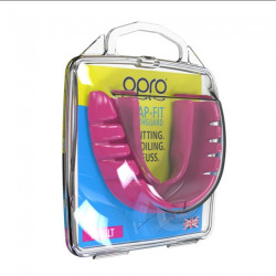 Chránič zubů OPRO Snap-Fit - růžový