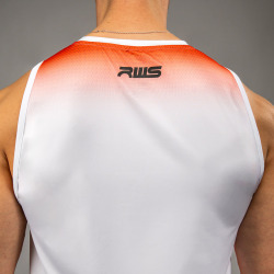Pánské tílko Venum x RWS 2.0 Dry-Tech - bílo/červené