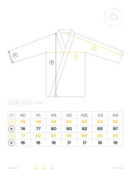 Kimono na BJJ MANTO RISE 2.0  - černé
