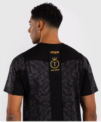 Funkční triko VENUM x Ilia Topuria Unmatched Dry-Tech Kr.rukávem - černo/zlaté