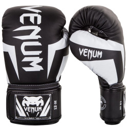Boxerské rukavice VENUM ELITE - černo/bílé