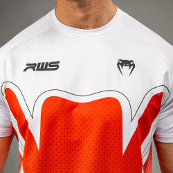 Funkční triko VENUM x RWS 2.0 Dry Tech - bílo/červené