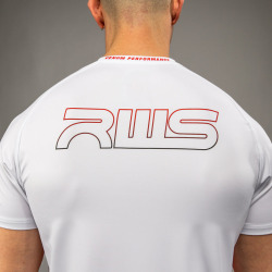 Funkční triko VENUM x RWS 2.0 Dry Tech - bílo/červené