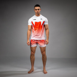 Funkční triko VENUM x RWS 2.0 Dry Tech - bílo/červené