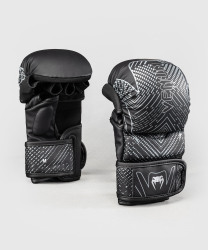 MMA Sparring rukavice VENUM Midnight Fury - Black/Grey/Silver