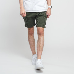 Alpha Industries Šortky Crew Short - tmavě zelené