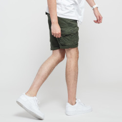 Alpha Industries Šortky Crew Short - tmavě zelené