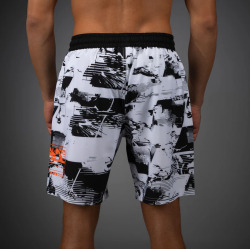 Pánské šortky UFC Zenith by Venum Authentic Fight Week - bílo/černé