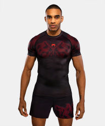 Rashguard VENUM Kr. rukáv Spectre - Black/Red