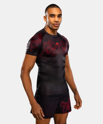 Rashguard VENUM Kr. rukáv Spectre - Black/Red