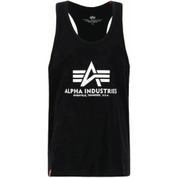Alpha Industries Pánské tílko Basic BB Big Logo - černé