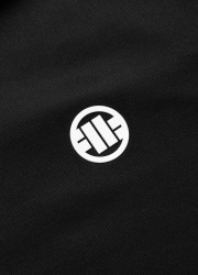 Mikina PitBull West Coast Tape Logo   - černo/bílá