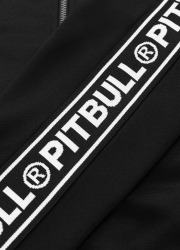 Mikina PitBull West Coast Tape Logo   - černo/bílá